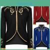 Exquisites Herren Palast Prinz Sakko Mit Goldstickerei Perfekt Für Halloween Kostüm