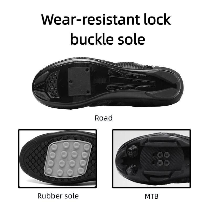 Cycling Shoes for Men & Women - BOA Closure System Breathable Mesh Anti-Slip Nylon Sole Lightweight for Outdoor Sports