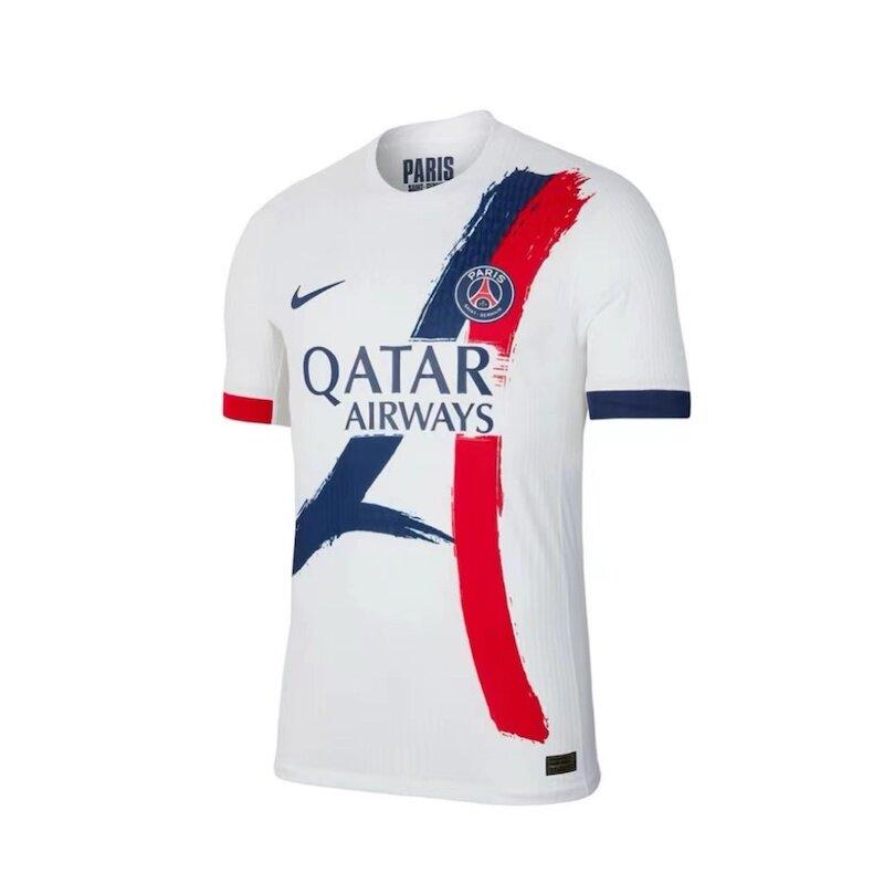 

Nike Paris Saint-Germain Первая выездная Маленькие дети Версия для фанатов K7 Спортивная футболка с коротким рукавом Быстросохнущая Темно-синий S