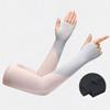 Sun Protection Summer Long Arm Covers Two Fingers with Exposed Anti-UV Arm Sleeves  Outdoor