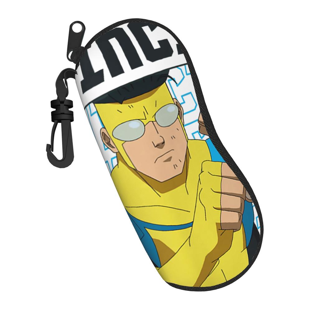 Invincible Mark Grayson Fighting Pose Glasses Case Men Women Student Accessories Glasses Storage Box Eye Contacts Case