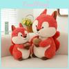 Plush Squirrel Cuddly Toy Gluttonous Squirrel Stuffed Doll Perfect Gift Birthday