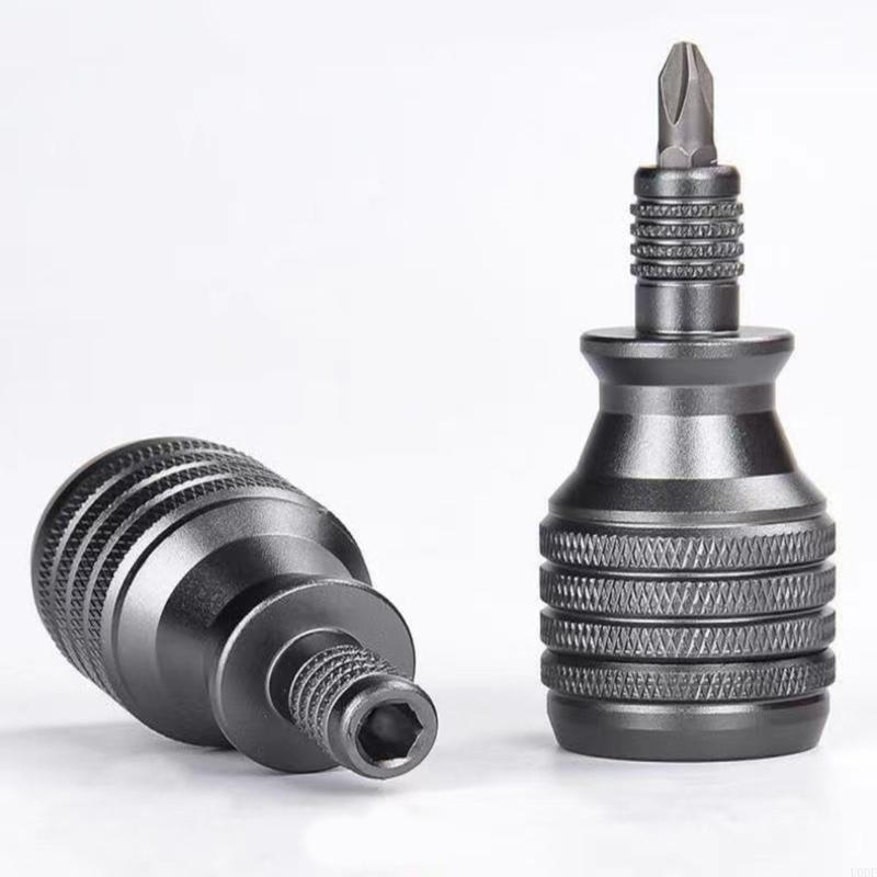U0DF Precise Screwdriver Handle for 6.35mm Bit Featurings AntiSlip&High Torques Control Designs Interchangeables Bit