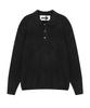 Maison Master Collared Ribbed Older Pk Knit Navy