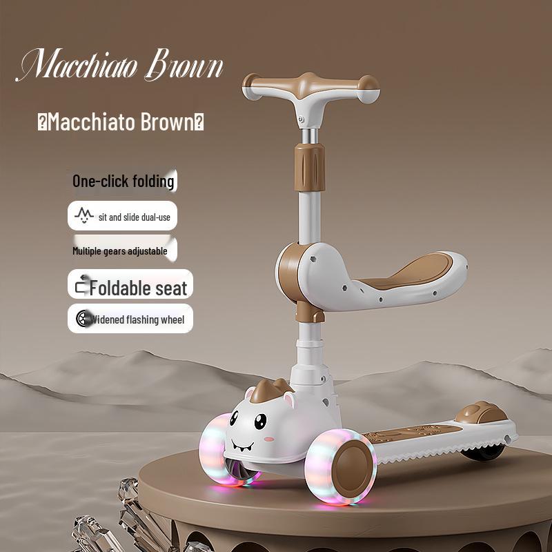 Kids' Folding Scooter - Ages 2-10, Boys & Girls