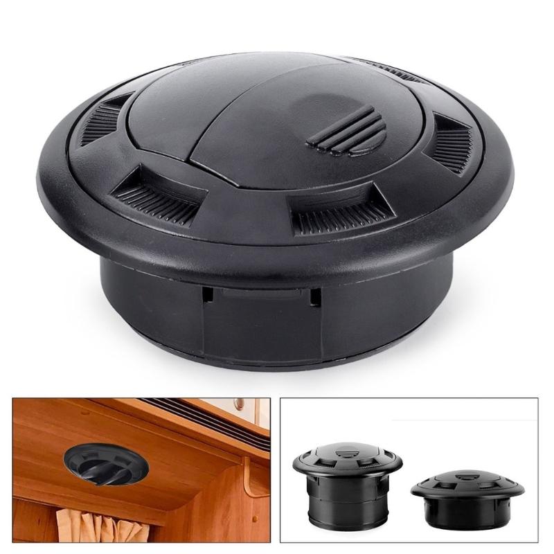 Okrągły nawiew klimatyzacji Regulowana żaluzja Równomierna dystrybucja powietrza Komfort dla autokarów Kamperów Łatwy montaż