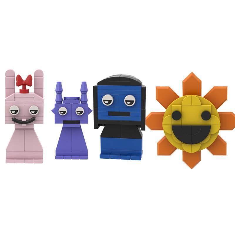 Sprunki Building Blocks Action Figure Model Toys Decoration Game Peripheral