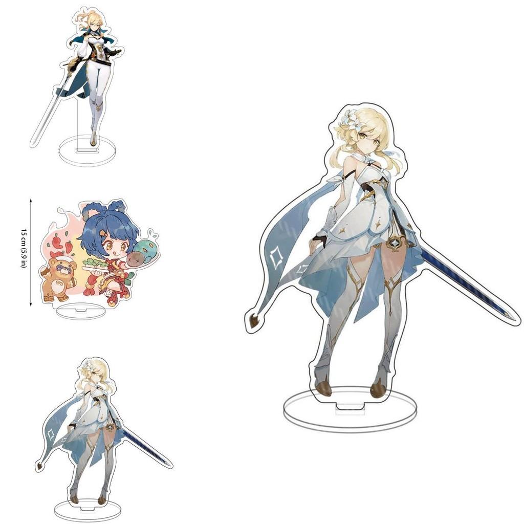 Unique Genshin Impact Acrylic Plate Stand With Beautiful Characters For Fans And Kids