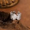 High-End Geometric Asymmetrical Retro Fashion Ring