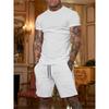 Everyday Casual Men's T-shirt Men's beach shorts Summer Men's short sleeve Shorts set street fashion men's short sleeve top