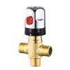 Präzise Temperaturstabilität 1/2 DN15 Messing Thermostatventile Thermostatische Mischventile für Hausinstallationen