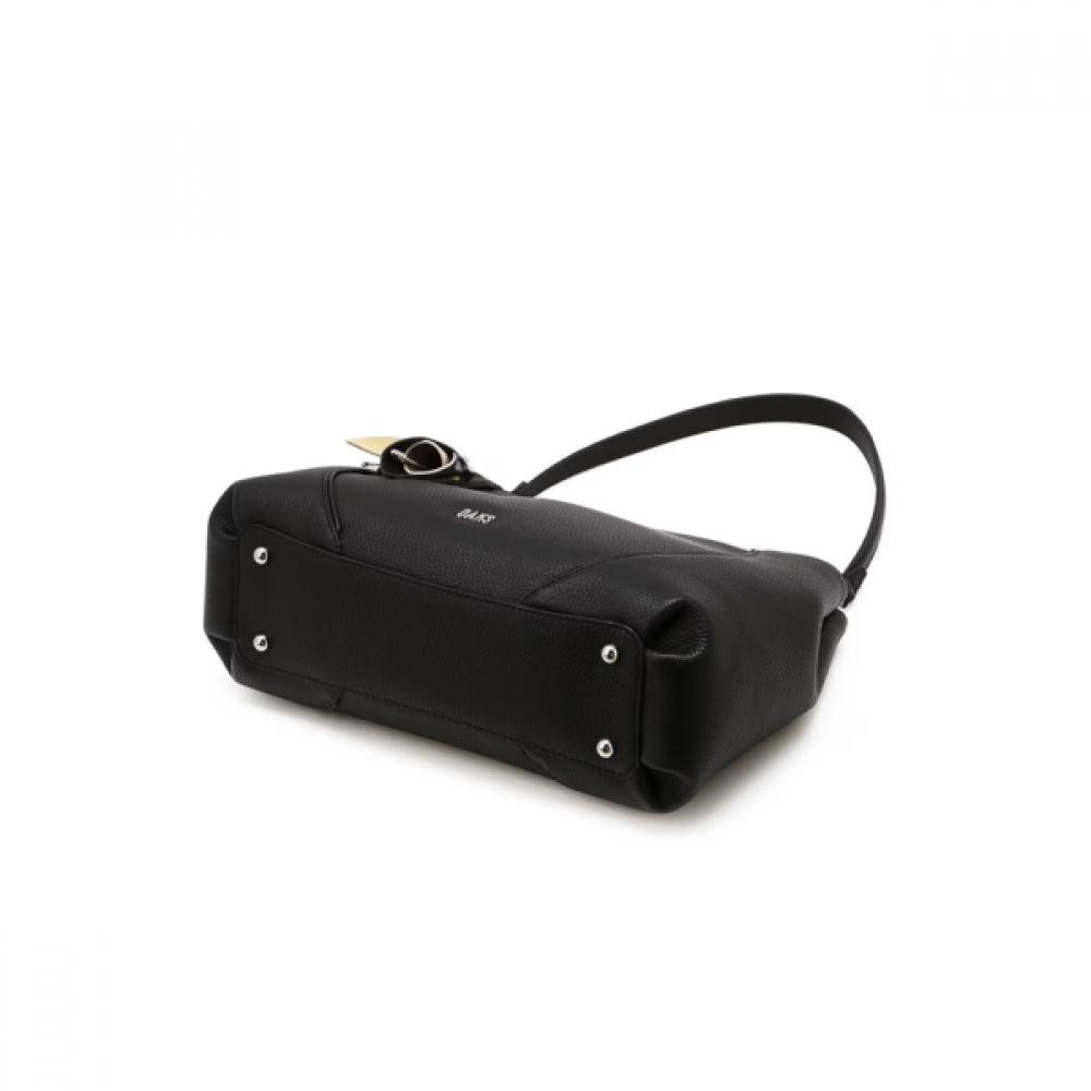 Daks Black Cowhide Flower CharM Shoulder Bag M Dcba6e552bk
