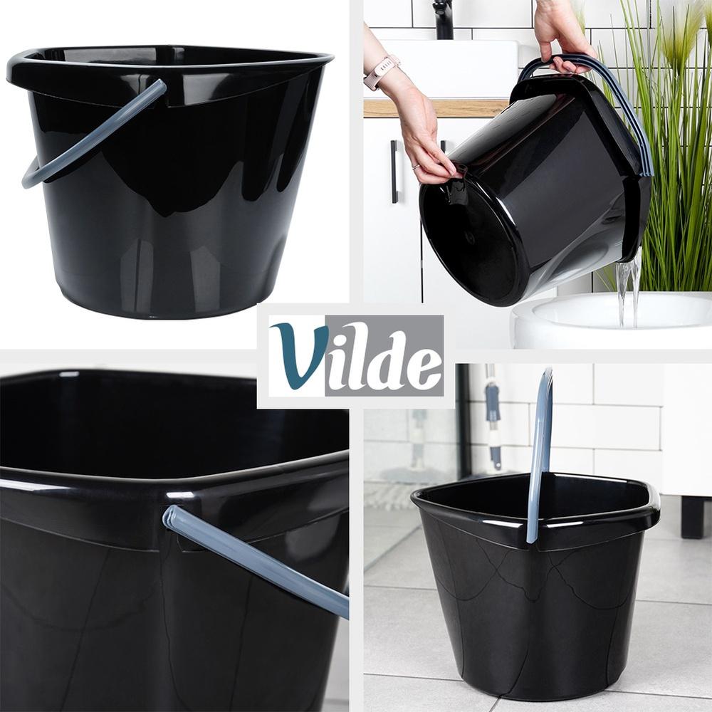 Plastic Bucket for Household Garden Cleaning 14L