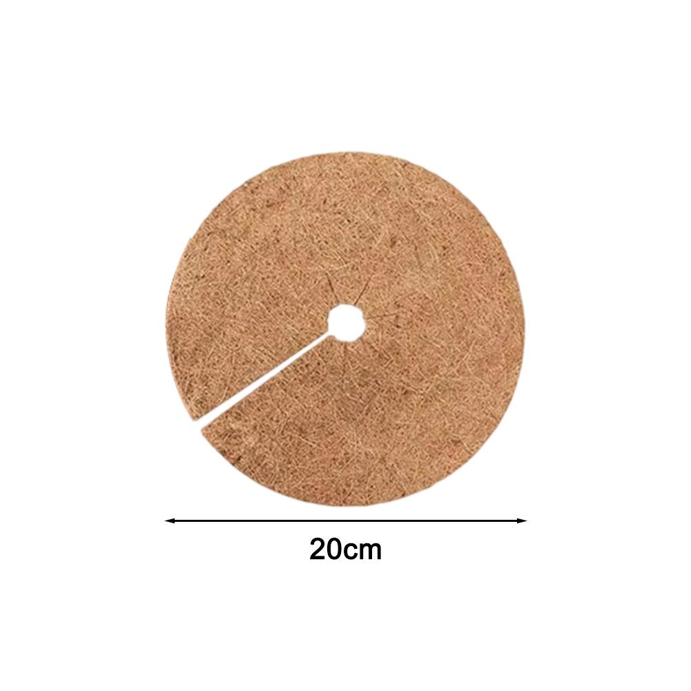 Improves Pot Aesthetics Coconut Coir Mat Plant Pot Mat Natural Coconut Fiber