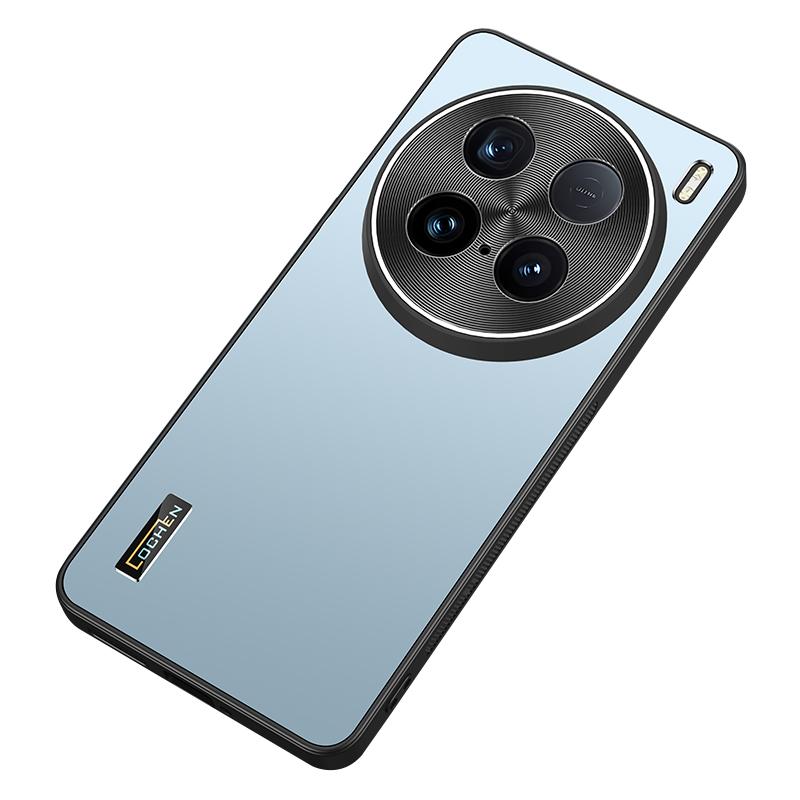 

Чохол для vivo X100 Ultra 5G ПК+ТПУ для мобільного телефону з захистом від подряпин і металевою кришкою для об’єктива Blue