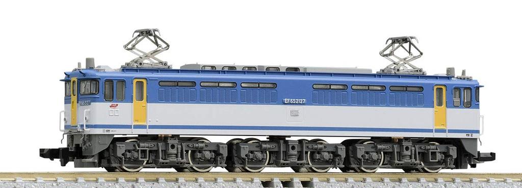 TOMIX N Gauge EF65-2000 No. 2127, JR Freight Renewal Car 7135 Railway Model Electric Locomotive