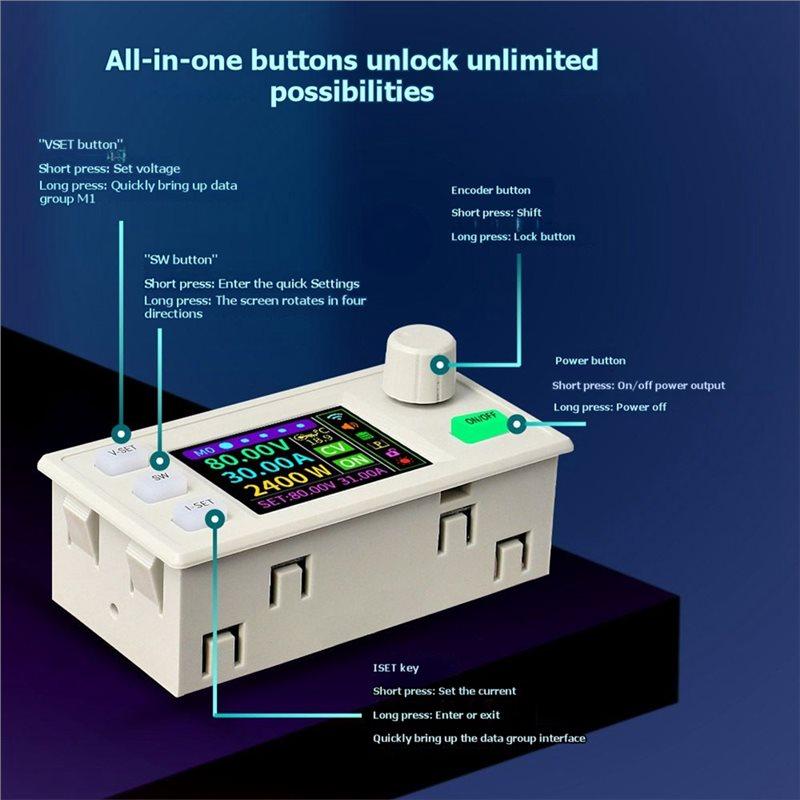 AT19-XY-6530S CNC DC Adjustable Regulated Power Supply Module Constant Voltage And Constant Current 65V/30A/2000W