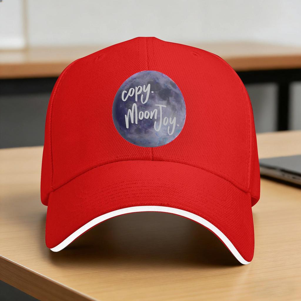 Spring Copy Moon Joy Baseball Cap Outdoor Gym yk Retro Custom DIY Sun Trucker Hat FeUnisex Unisex Breathable Baseball Caps