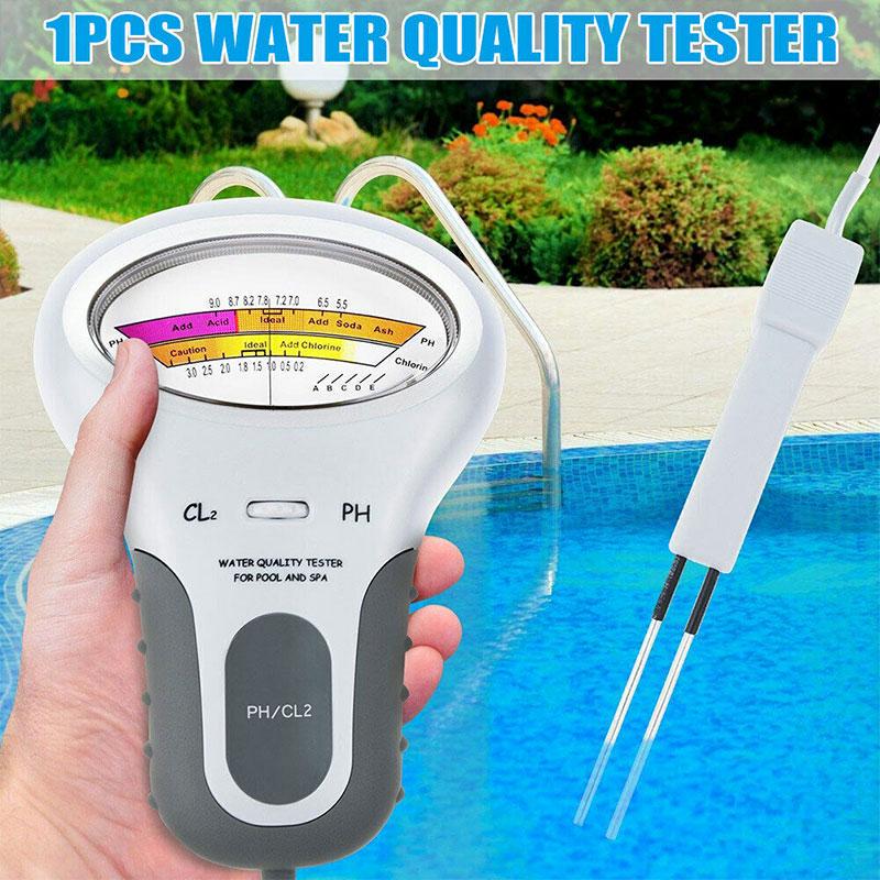 Moniteur numérique PH Analyse de la qualité du testeur d’eau Chlore — free download