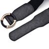 Elastic Women's Dresses Belts High Quality Stretch Wide Belt Corset Women Waist Belts Trend Gold Circle Buckle Waistband DT072