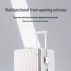 Xiao Yan Front-Opening Aluminum Frame Luggage