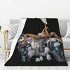 Individuelle Sängerin Beyonce Renaissance Tour Decke Warme Fleece Weiche Flanell Konzert Film Überwurfdecken Schlafzimmer Sofa Reise Frühling