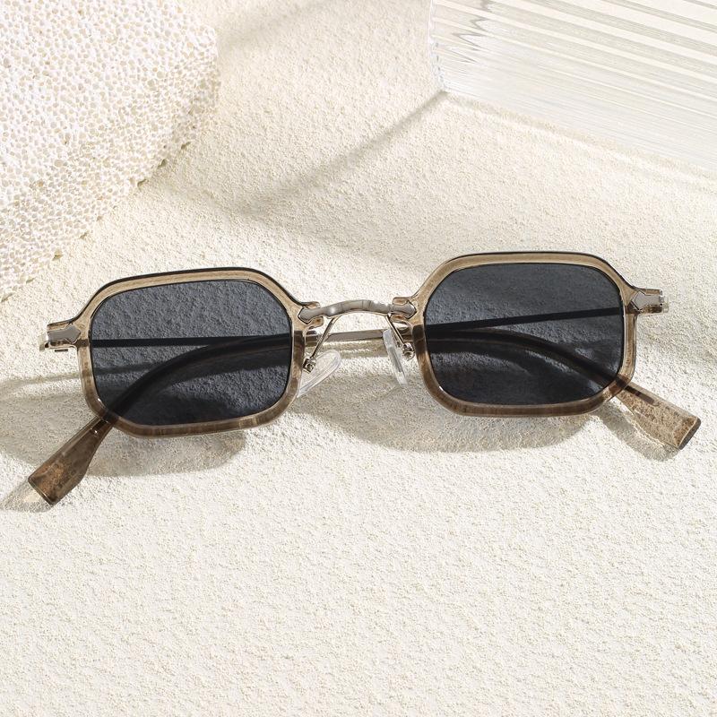 Trendy UV400 Protection Rectangle Sunglasses for Men Women Outdoor Fishing Driving Fashion Sun Glasses