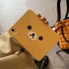 Kawaii Bear Tablet Case IPad 10.2 10.9 11 13 Inch Air Pro Mini With Magnetic Detachable Stand Shockproof PC Cover