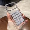Silicone Suction Cup Holder Ultra Transparent Case for iPhone 17 14 12 11 13 15 16 Pro Max 16 15 14 Plus 16E Shockproof Clear Cover