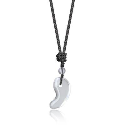 Crystal Purification and Good Luck Charm Magatama Adjustable for Men and Women [KOAI] Pendant/Necklace, Length,
