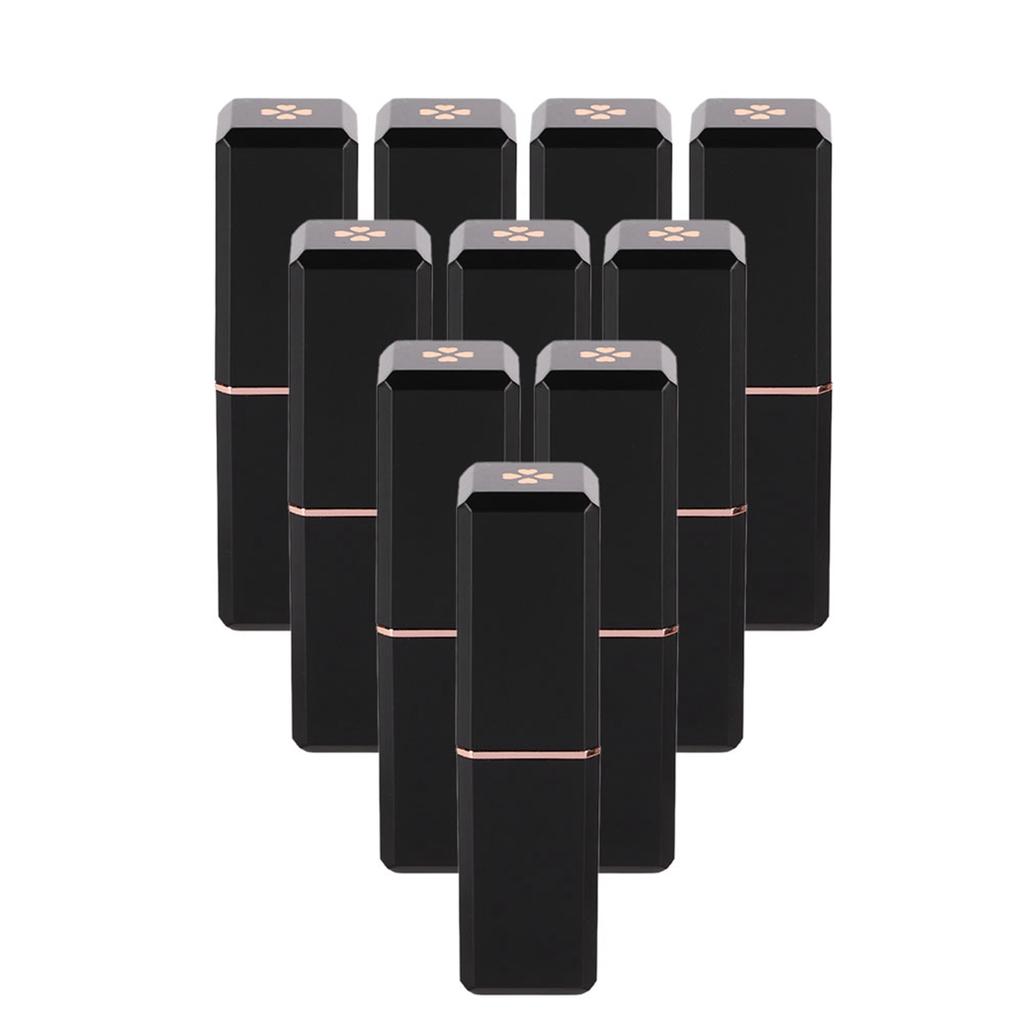 10pz Tubetti Vuoti per Rossetto Fai da Te Contenitori per Rossetto Autoprodotto Tubetti