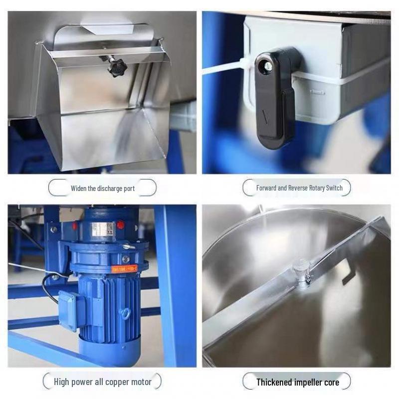 Banlei Dezhu Dual-Use Stainless Steel Feed Mixer for Wet/Dry Use