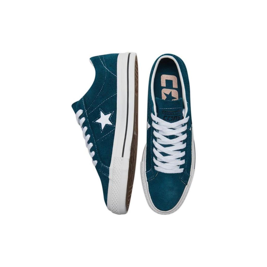 Converse Unisex One Star Pro Low Midnight Turquoise White Black A03218C