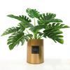 1Pc Artificial Monstera Simulation Plant Wedding Home Hotel Cafe Party Decor Christmas Ornament