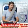 Foldable Side Sleeping Pillow Ergonomic Chin Support Cushions Portable Headrest  High Speed Trains