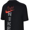 Nike Sportswear T-Shirt Comfortable Skin-Friendly Simple Generous Loose Short Sleeve Unisex Tops Black IH0829010