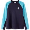 ASICS Kids' Winter Color-Block Long-Sleeve T-Shirt