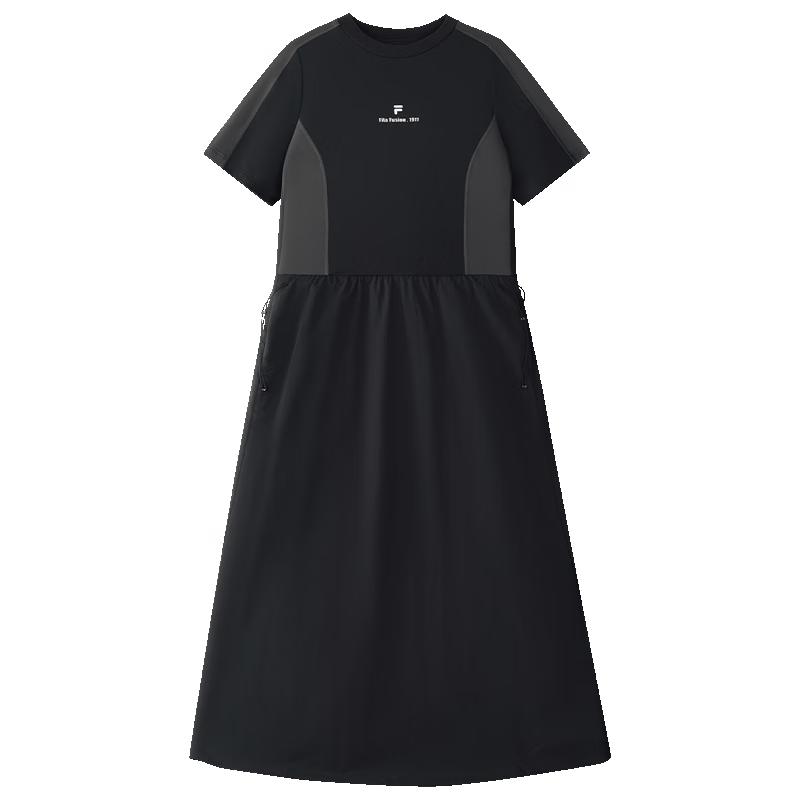 FILA FUSION Women's Spliced Long Dress