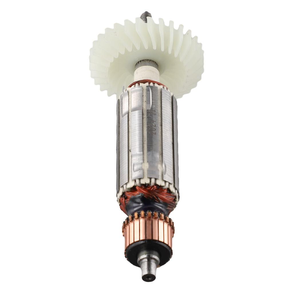 Leicht austauschbare Metallankerrotoren, entwickelt für optimale Leistung in der WinkelSCHLEIFER Serie 4043 5053