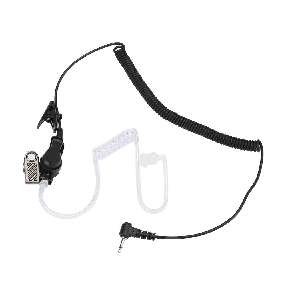 2.5MM Air Acoustic Sound Tube Headphones Listening Only Earpiece for Walkie Talkie Radio