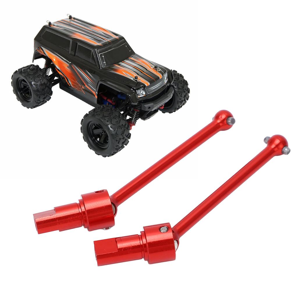 2 Pcs Front Rear Drive Shaft Aluminium Alloy RC CVD Front Rear Drive Shaft for   Latrax Teton 1Celsius18 Car