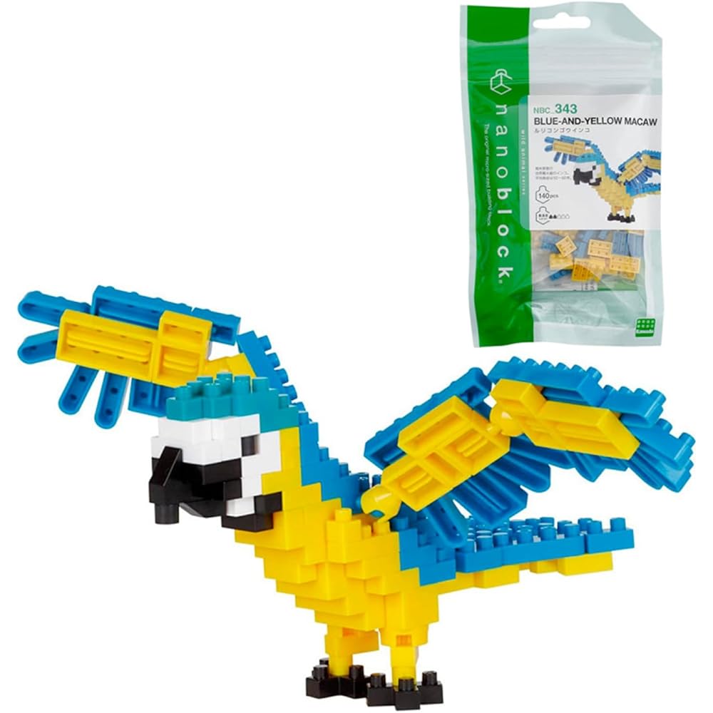 

Nanoblock Rurikon Gnko NBC_343 Building Block Set with Colorful Pieces and Detailed Design