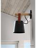 Retro Leather Belt Wall Lamp - Industrial Style Bedside Light for Bedroom or Corridor