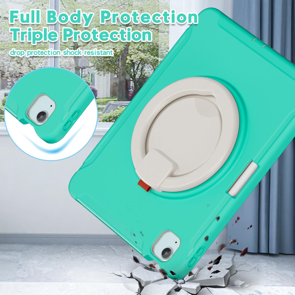 For iPad Air 11 (2025)/(2024)/Air (2022)/(2020)/Pro 11 (2022)/(2021)/(2020)/(2018) Case Kickstand Cover with Pen Slot