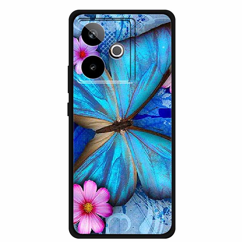 For Realme GT 7T GT7 Case Cool Animal Protective Silicone Back Cover Cases For Realme GT 7 Black Phone Funda Realme GT 7T Coque