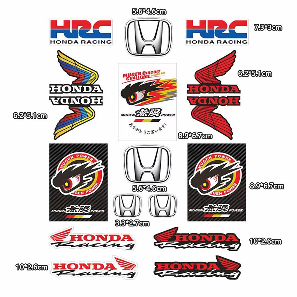 Motorcycle Body Stickers Modification Accessories for HONDA CBR Series Decals Reflective Helmet Fuel Tank Decor Wheel Stickers KP5 yzpf8
