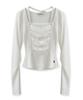 AVANDRESS Weds Shirring Halter Tee_4Col