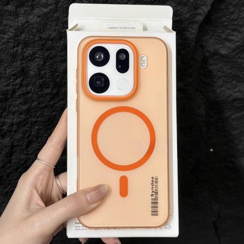 For OPPO Find X9 Pro Case Hard PC Frosted Magnetic Anti Fingerprint Transparent Anti Fall Protect Cover For OPPO Find X9 Shell
