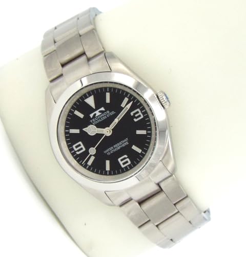 TECHNOS watch TASM920ASB Men's 36mm Stainless Steel Watch with 369 Indexes [Parallel Import]