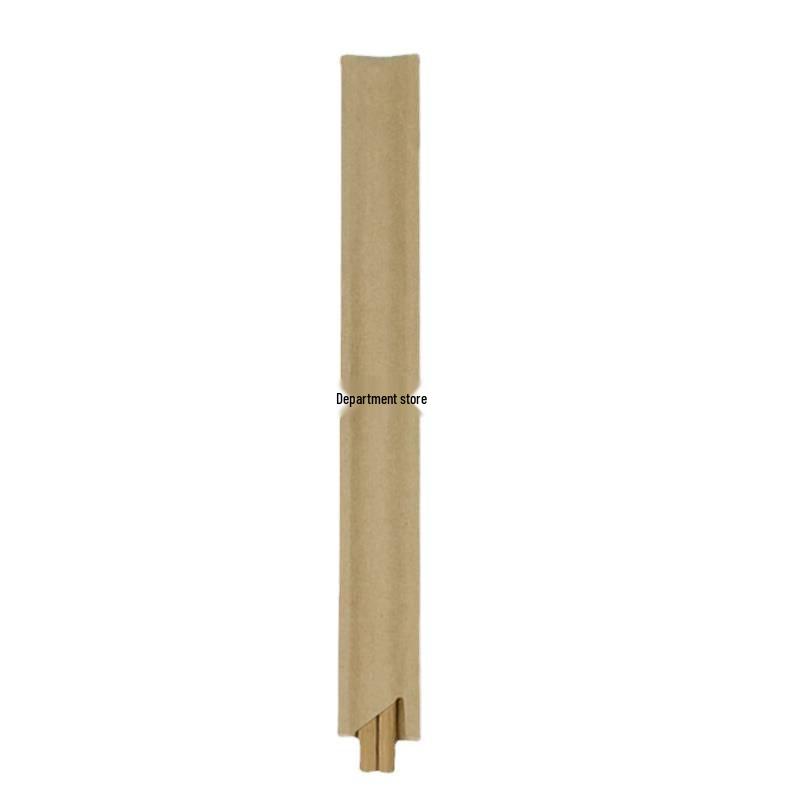 Food-Grade Kraft Paper Chopstick Sleeves - Disposable, Plain, Restaurant Use